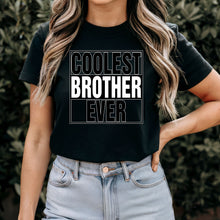 Load image into Gallery viewer, Comfort Colors Big Brother Shirt, Coolest Brother Ever Shirt, Brother Tshirt, Mens Clothing, Family Shirt, Graphic Tees, Christmas Gifts