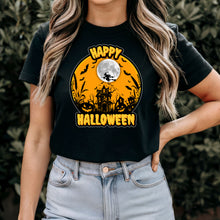 Load image into Gallery viewer, Happy Halloween Shirt, Retro Halloween Shirt, Spooky Season Shirt, Trick or Treat Shirt, Halloween Gift, Comfort Colors Unisex Shirt