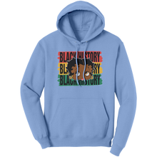 Load image into Gallery viewer, Black_History_Hoodie_Betty_Boop_Hoodie_Light_Blue_Front_Mockup.png