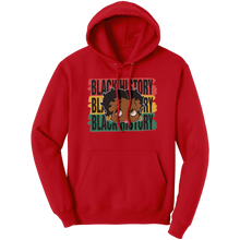 Load image into Gallery viewer, Black_History_Hoodie_Betty_Boop_Hoodie_Red_Front_Mockup.png