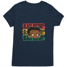 Load image into Gallery viewer, Black_History_Shirt_Betty_Boop_Shirt_C_New_Navy_Mockup.png