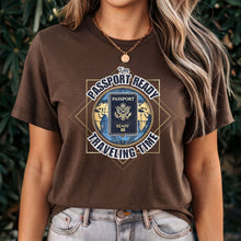 Load image into Gallery viewer, I'm Passport Ready Traveling Time Shirt, World Traveler Shirt, Vacation Shirt, Adventure Shirt Gift For Traveler, Womens Travel Shirt