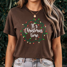 Load image into Gallery viewer, It's Christmas Time Shirt, Merry Christmas T-Shirt, Christmas Lights Shirt, Christmas Lights T-Shirt, Christmas Shirt, Christmas Gift