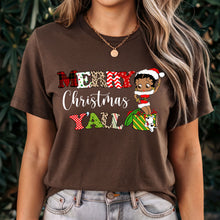 Load image into Gallery viewer, Merry Christmas You All Shirt, Christmas T-Shirt, Funny Christmas Shirt, Christmas Gifts, Betty Boop Christmas Shirt, Cute Christmas Shirt
