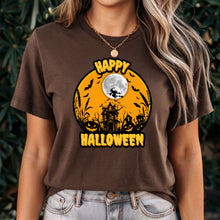 Load image into Gallery viewer, Happy Halloween Shirt, Retro Halloween Shirt, Spooky Season Shirt, Trick or Treat Shirt, Halloween Gift, Comfort Colors Unisex Shirt