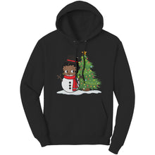 Load image into Gallery viewer, Christmas Snowman Hoodie, Betty Boop Hoodie, Christmas Hoodie, Christmas Hoodie, Cute Snowman Hoodie Womens Clothing Christmas Gifts For Her