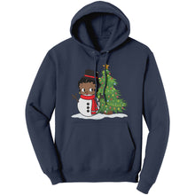Load image into Gallery viewer, Christmas Snowman Hoodie, Betty Boop Hoodie, Christmas Hoodie, Christmas Hoodie, Cute Snowman Hoodie Womens Clothing Christmas Gifts For Her