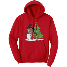 Load image into Gallery viewer, Christmas Snowman Hoodie, Betty Boop Hoodie, Christmas Hoodie, Christmas Hoodie, Cute Snowman Hoodie Womens Clothing Christmas Gifts For Her