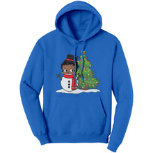 Load image into Gallery viewer, Christmas Snowman Hoodie, Betty Boop Hoodie, Christmas Hoodie, Christmas Hoodie, Cute Snowman Hoodie Womens Clothing Christmas Gifts For Her