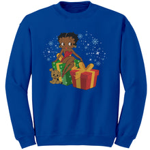 Load image into Gallery viewer, Christmas Sweatshirt, Betty Boop Sweatshirt, Betty Boop Chirstmas Shirt, Christmas Gifts Betty Boop Womens Sweatshirt Gift For Her