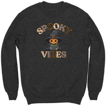 Load image into Gallery viewer, Comfort Colors Spooky Vibes Sweatshirt, Spooky Season Sweatshirt, Cute Halloween Sweatshirt, Funny Halloween Sweatshirt, Trick or Treat Gift