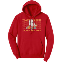 Load image into Gallery viewer, Comfort Colors Traveling Boo Hoodie, Cute Halloween Hoodie, Spooky Vibes Hoodie, Funny Halloween Ghost Hoodie, Halloween Gift, Cute Ghost