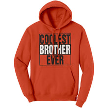 Load image into Gallery viewer, Coolest Brother Hoodie, Brother Sweater, Mens Clothing, Graphic Hoodie, Big Brother Shirt, Christmas Gifts For Older Brother, Family Gift