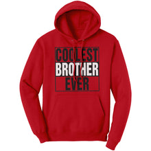 Load image into Gallery viewer, Coolest Brother Hoodie, Brother Sweater, Mens Clothing, Graphic Hoodie, Big Brother Shirt, Christmas Gifts For Older Brother, Family Gift