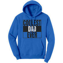 Load image into Gallery viewer, Coolest_Dad_Ever_Hoodie_Cute_Dad_Hoodie_Royal_Front_Mockup.png