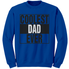 Load image into Gallery viewer, Coolest_Dad_Ever_Sweatshirt_Dad_Sweatsh_Royal_Mockup.png