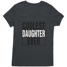 Load image into Gallery viewer, Coolest_Daughter_Ever_Shirt_Daughter_Vn_Charcoal_Mockup.png