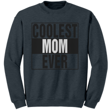 Load image into Gallery viewer, Coolest_Mom_Ever_Sweatshirt_Mom_Sweatsh_Dark_Heather_Mockup.png