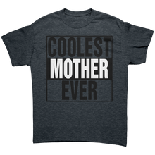 Load image into Gallery viewer, Coolest_Mother_Ever_Shirt_Mother_Shirt_Dark_Heather_Mockup.png