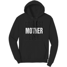 Load image into Gallery viewer, Coolest_Mother_Hoodie_Mama_Hoodie_Mom__Black_Front_Mockup.png