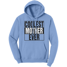 Load image into Gallery viewer, Coolest_Mother_Hoodie_Mama_Hoodie_Mom__Light_Blue_Front_Mockup.png