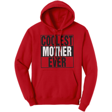 Load image into Gallery viewer, Coolest_Mother_Hoodie_Mama_Hoodie_Mom__Red_Front_Mockup.png