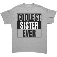 Load image into Gallery viewer, Coolest_Sister_Ever_Shirt_Big_Sister_Sh_Sport_Grey_Front_Mockup.png