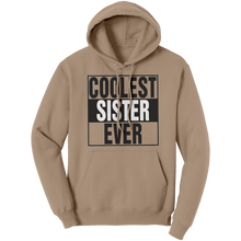 Load image into Gallery viewer, Coolest_Sister_Hoodie_Sister_Sweater_W_Sand_Front_Mockup.png