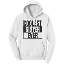 Load image into Gallery viewer, Coolest_Sister_Hoodie_Sister_Sweater_W_White_Front_Mockup.png
