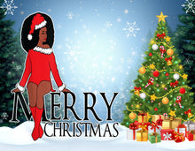 Load image into Gallery viewer, Black Girl Magic 2025 Calendar Printable Planner, Editable Office Calendar 2025, Printable Calendar, Digital Planner, Digital Download PDF