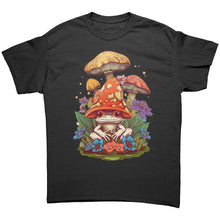 Load image into Gallery viewer, Cottagecore Shirt, Mushroom Cottagecore Tshirt, Cottagecore Crewneck, Goblincore Shirt, Mushroom Shirt, Goblincore Clothing Gift For Her