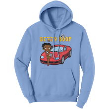 Load image into Gallery viewer, Cute_Betty_Boop_Hoodie_Drag_Racing_Shir_Light_Blue_Front_Mockup.png