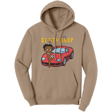 Load image into Gallery viewer, Cute_Betty_Boop_Hoodie_Drag_Racing_Shir_Sand_Front_Mockup.png