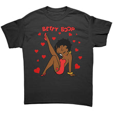 Load image into Gallery viewer, Cute Betty Boop Shirt, Betty Boop Tshirt, Betty Boop with Heart Shirt, Betty Boop Womens Shirt, Betty Boop Womens Clothing, Christmas Gift