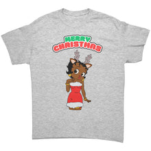 Load image into Gallery viewer, Cute Betty Boop Shirt, Funny Christmas Shirt, Christmas Reindeer Shirt, Christmas Graphic Tee, Christmas Gifts For Her, Womens Clothing Gift