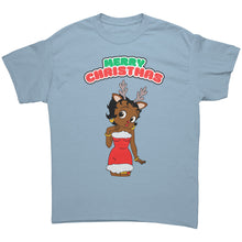 Load image into Gallery viewer, Cute Betty Boop Shirt, Funny Christmas Shirt, Christmas Reindeer Shirt, Christmas Graphic Tee, Christmas Gifts For Her, Womens Clothing Gift