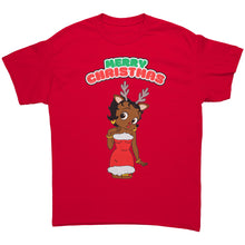 Load image into Gallery viewer, Cute Betty Boop Shirt, Funny Christmas Shirt, Christmas Reindeer Shirt, Christmas Graphic Tee, Christmas Gifts For Her, Womens Clothing Gift