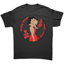 Load image into Gallery viewer, Cute_Betty_Boop_Shirt_I_Love_You_Betty__Black_Front_Mockup.png