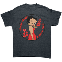 Load image into Gallery viewer, Cute_Betty_Boop_Shirt_I_Love_You_Betty__Dark_Heather_Mockup.png