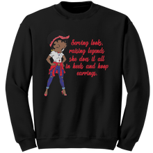 Load image into Gallery viewer, Cute_Betty_Boop_Sweatshirt_Mom_Sweatshi_Black_Mockup.png