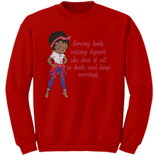 Load image into Gallery viewer, Cute_Betty_Boop_Sweatshirt_Mom_Sweatshi_Red_Mockup.png