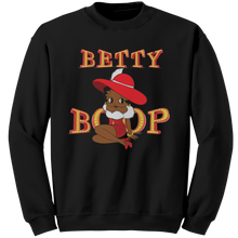 Load image into Gallery viewer, Cute_Betty_Boop_Sweatshirt_Retro_Betty__Black_Mockup.png