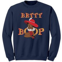 Load image into Gallery viewer, Cute_Betty_Boop_Sweatshirt_Retro_Betty__Navy_Mockup.png