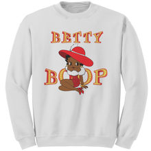 Load image into Gallery viewer, Cute_Betty_Boop_Sweatshirt_Retro_Betty__White_Mockup.png