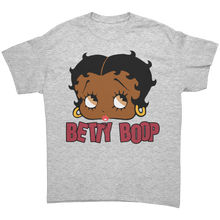 Load image into Gallery viewer, Cute_Betty_Boop_T-Shirt_for_Women_Retro_Ash_Grey_Front_Mockup.png