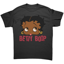 Load image into Gallery viewer, Cute_Betty_Boop_T-Shirt_for_Women_Retro_Black_Front_Mockup.png