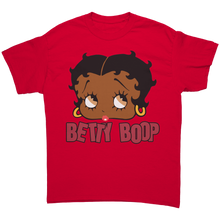 Load image into Gallery viewer, Cute_Betty_Boop_T-Shirt_for_Women_Retro_Red_Front_Mockup.png