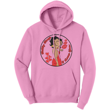 Load image into Gallery viewer, Cute_Betty_Boop_Womens_Hoodie_Betty_Boo_Light_Pink_Front_Mockup.png