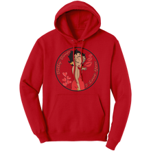 Load image into Gallery viewer, Cute_Betty_Boop_Womens_Hoodie_Betty_Boo_Red_Front_Mockup.png