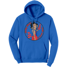 Load image into Gallery viewer, Cute_Betty_Boop_Womens_Hoodie_Betty_Boo_Royal_Front_Mockup.png